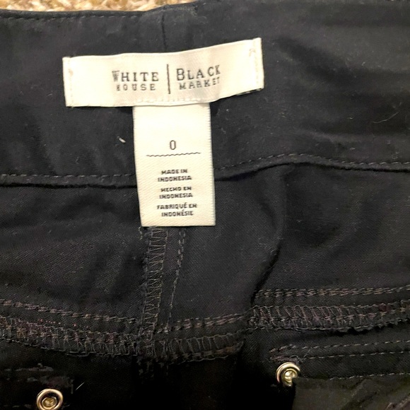 WHBM size 0 cropped leg pant - Picture 3 of 5